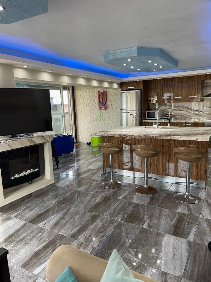 Luxury Apartment First Line Sea By Makhome Messagala Néa Meságkala Buitenkant foto